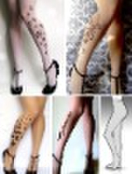 Ladies' Fashion Printing Pantyhose
