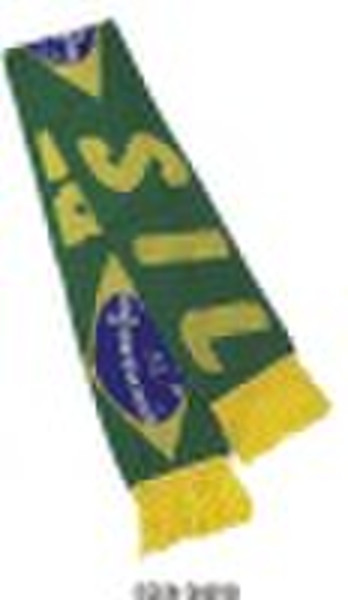 Jacquard scarf ( fan scarf, football scarf, jacqua