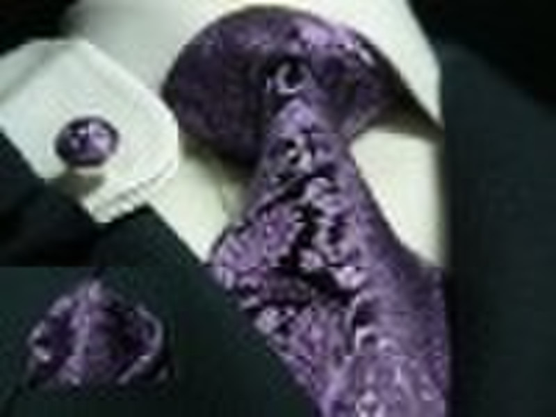 microfiber woven necktie