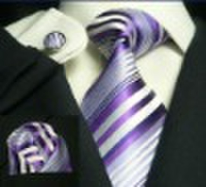 Men's 100% polyester tie