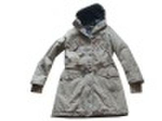 ladies' hooded winter coat