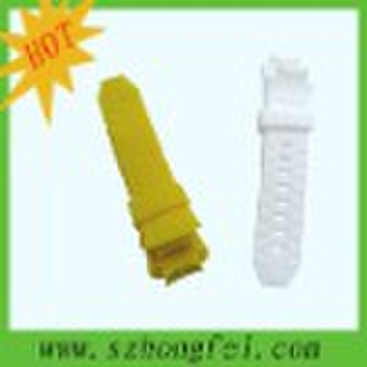 2010 hot sale silicone watch wristband