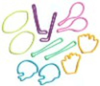 2011 stylish silicone bands shaped silly bandz