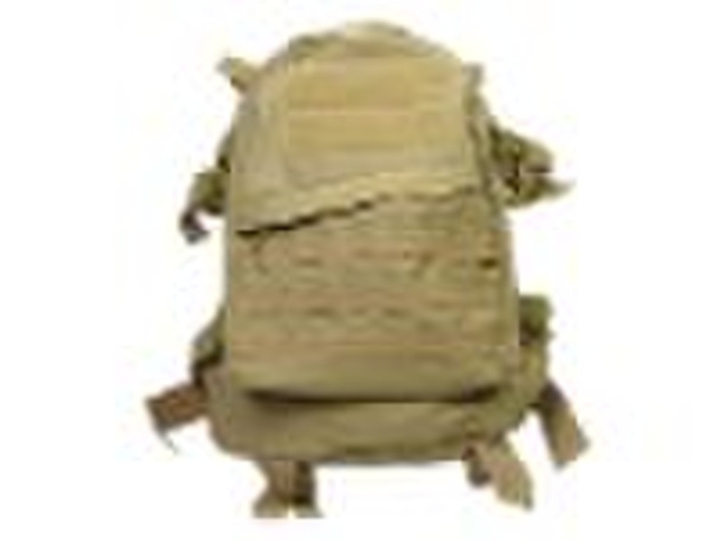 3D military backpack