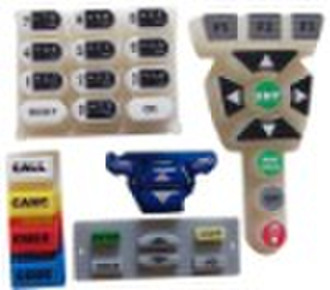 Silicone button keypad