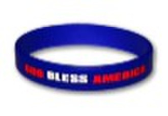 God Bless America Silicone Wristbands