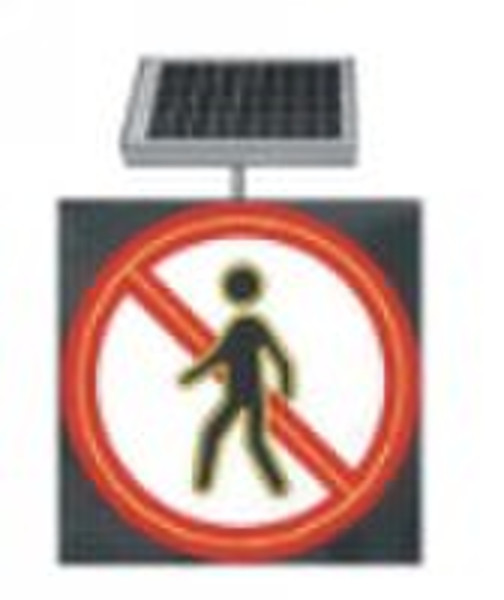 solar traffic light