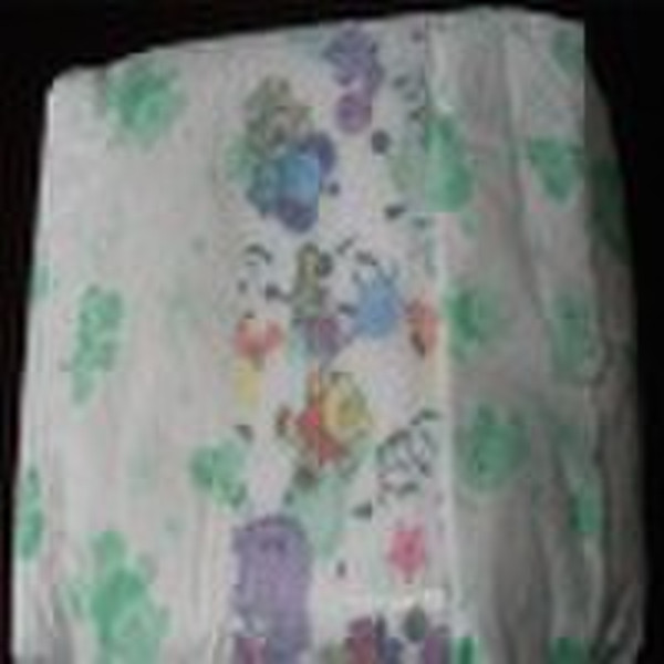 Baby Diaper(magic tape,breathable back sheet)