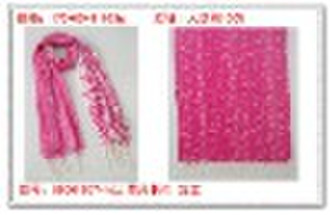 long flower pattern scarf