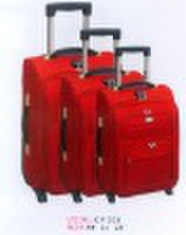 EVA polyester travel trolley luggage