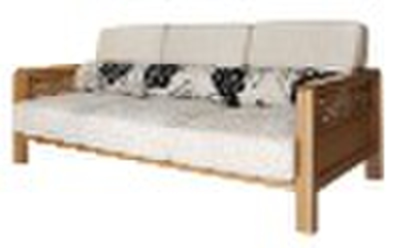 solid bamboo sofa set