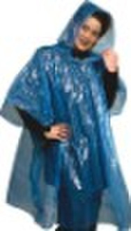 Disposable PE raincoat/water-proof poncho