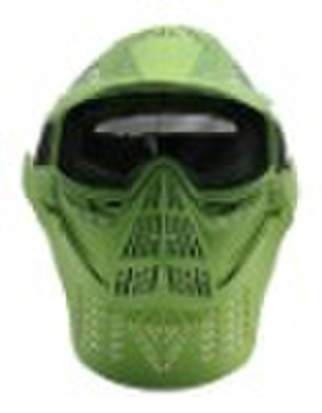 Tactical Full Face Airsoft Mask Metal Mesh Eye Shi