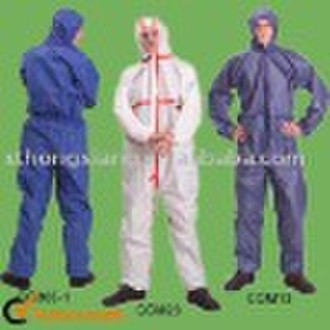SMS  Microporous Coverall uniform