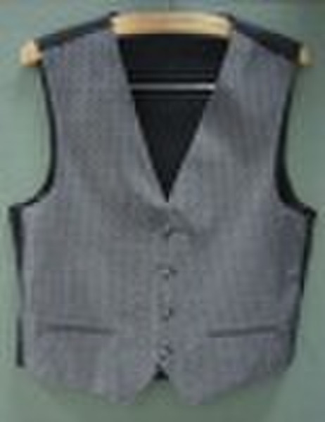 100%SILK WOVEN VEST