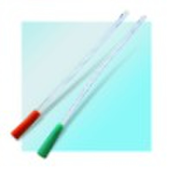 Hydrophilic coated intermittent catheter