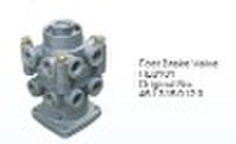 Foot brake valve