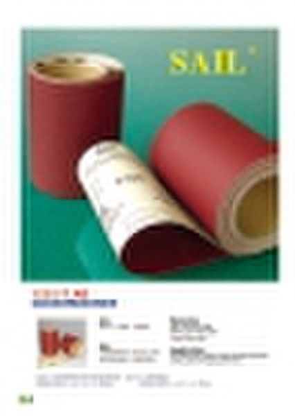 E-weight abrasive paper for belt AE