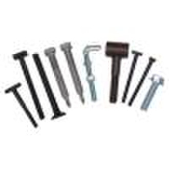 Hot Forging Fasteners  Pin Anchors  Square Bolts H