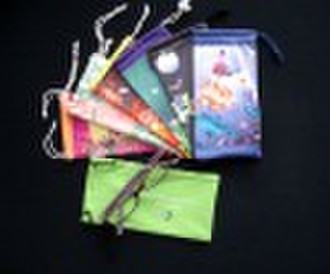 microfiber pouch with digital printing