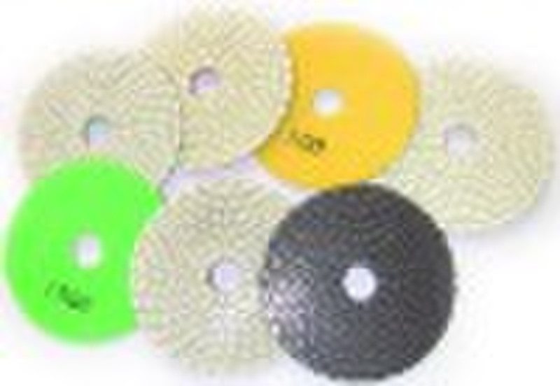 diamond flexible wet polishing pad