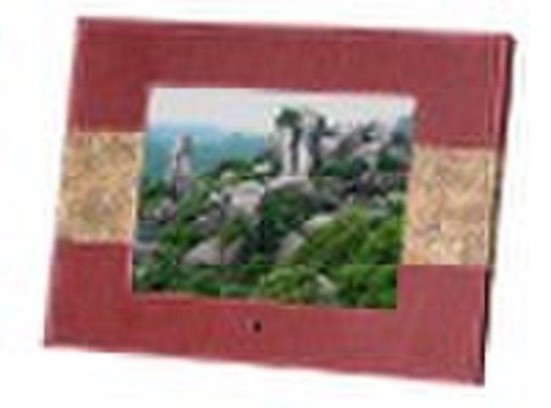 8" TFT-LCD Leather Digital Photo Frame
