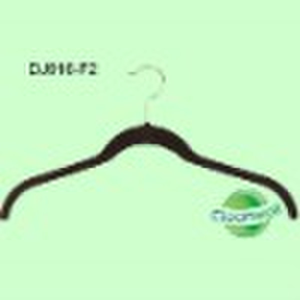 DJ916-F2  Flocked Hangers