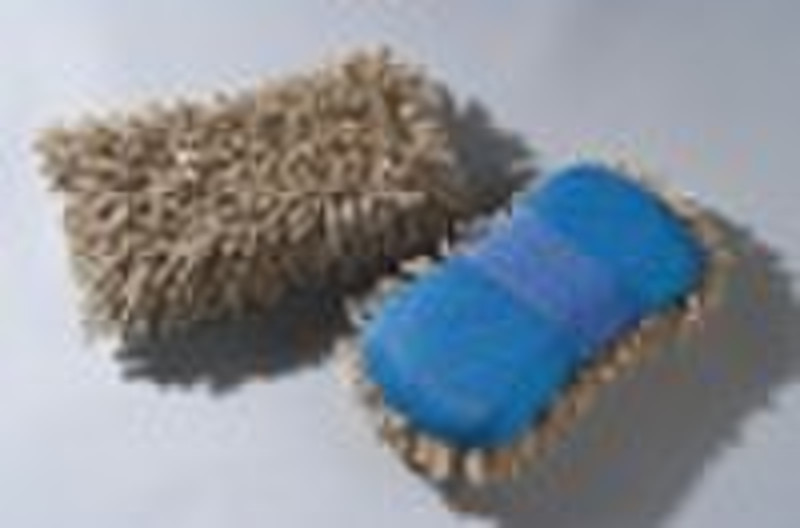 Microfiber car care sponge