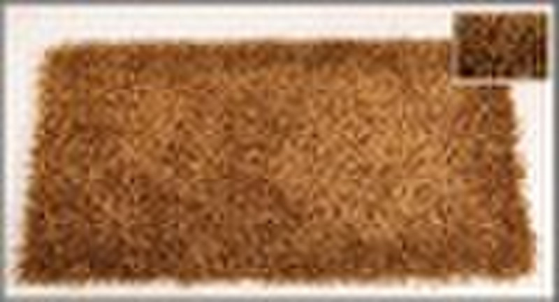 107j Tabelle Tufted Shaggy Wolldecke-Teppich-