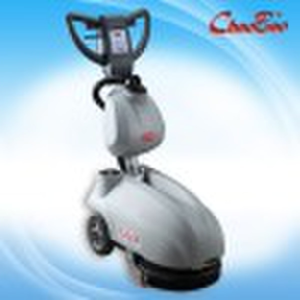 Sweeper with battery