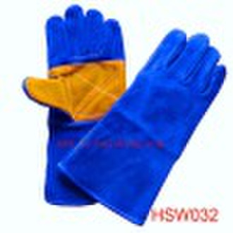 HSW032 reinforced palm welder glove