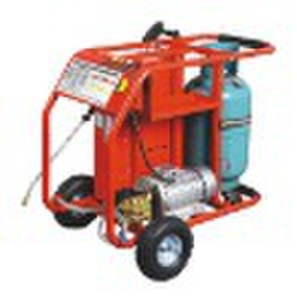 electric motor hot water high pressure washer