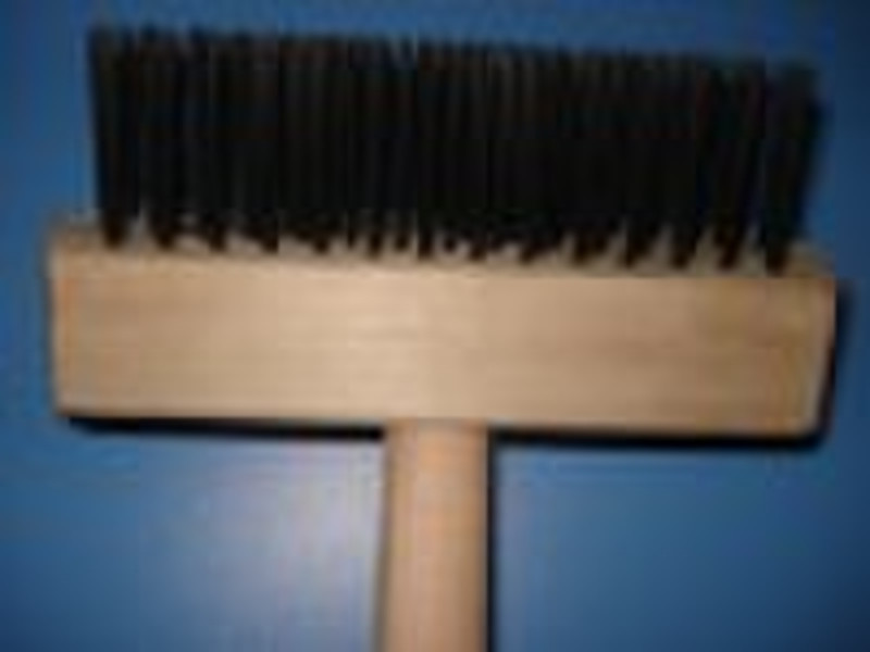 wire floor brush