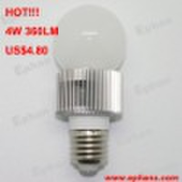 B22/E27 Super bright 4W 360LM LED light Lamp $4.8