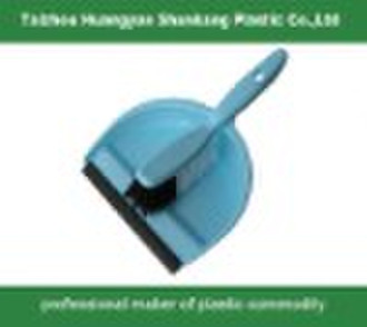 dustpan with brush