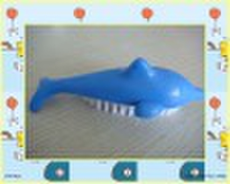 dolphin-shaped nail brush