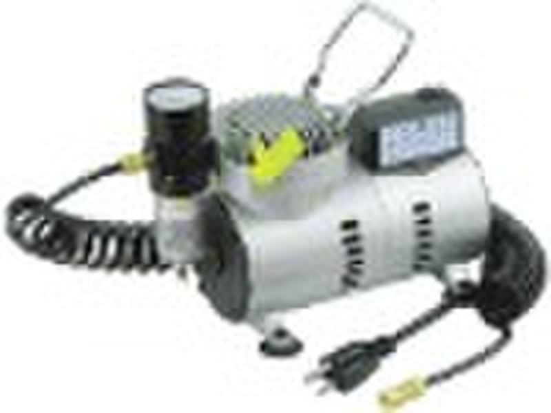 1/8HP Oilless Airbrush Compressor Kit