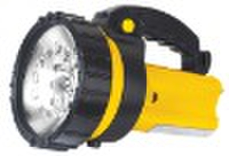 Power 12 led rechargeable spotlight CE/ROHS approv