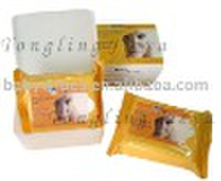 30pcs Make-up remover wet wipes