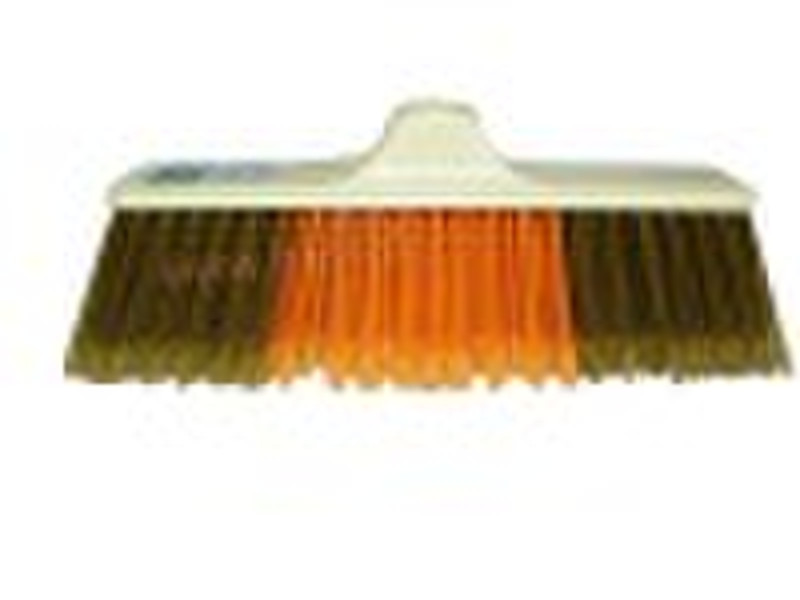 Strong cleaning broom head