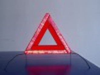 flashing light warning triangle