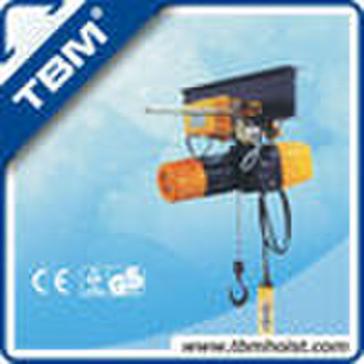 Electric chain hoist with trolley