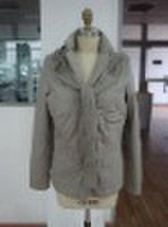 LADIE'S 100%COTTON WOVEN PADDED JACKET