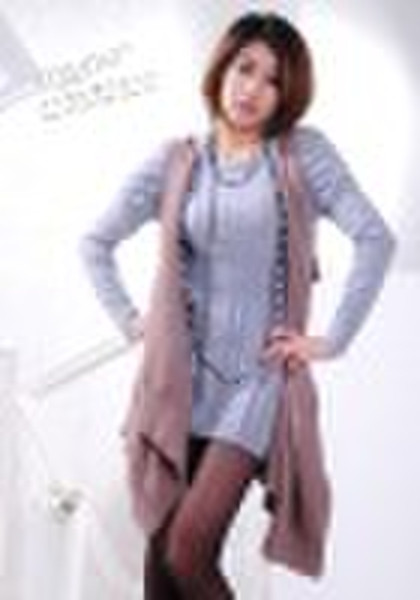 Leisure fashional lady knitted cashmere sweater