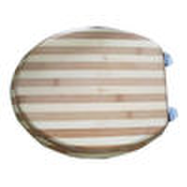 bamboo toilet seat