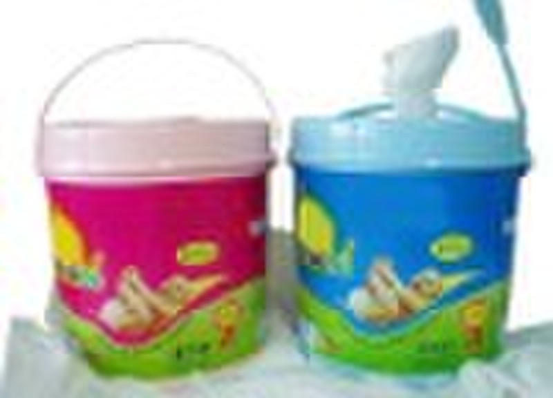 baby wipes/plastic canister ,hot!