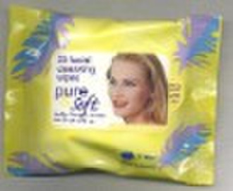 Facial clean wipes