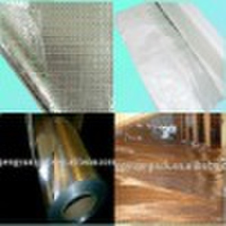 Perforated radiant barrier foil
