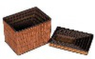 bamboo storage basket