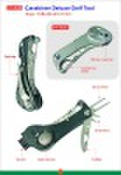 Carabiner Deluxe Golf Tool